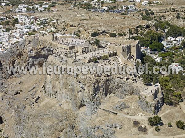 Photo aérienne de Lindos