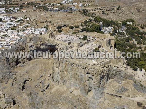 Photo aérienne de Lindos