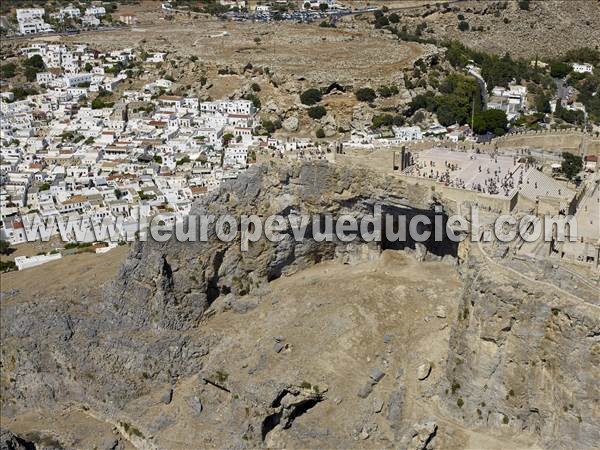 Photo aérienne de Lindos