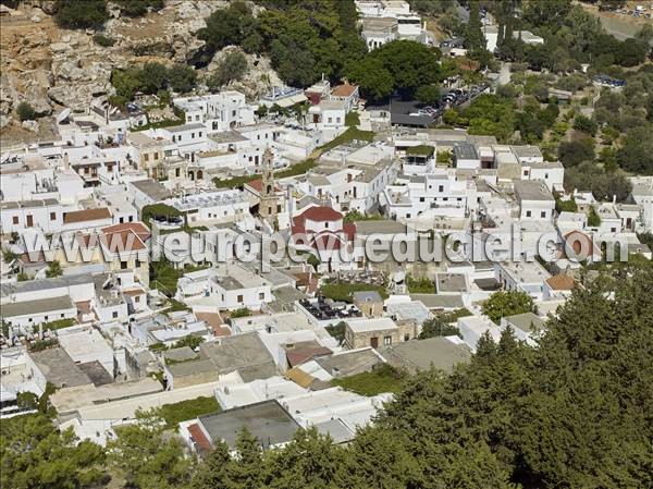 Photo aérienne de Lindos