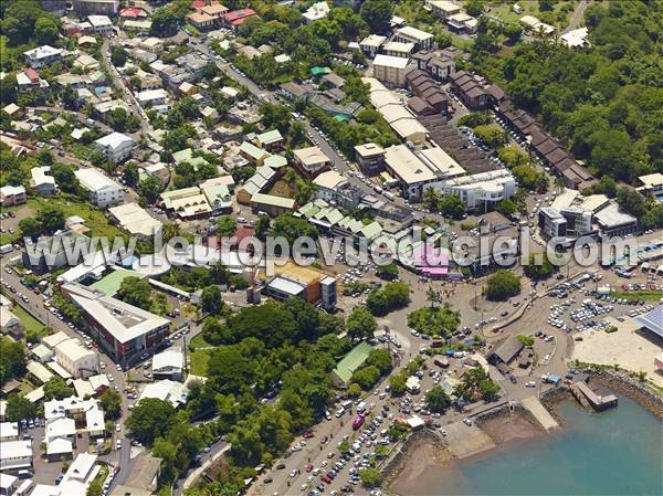 Photo aérienne de Mayotte (Mamoudzou)