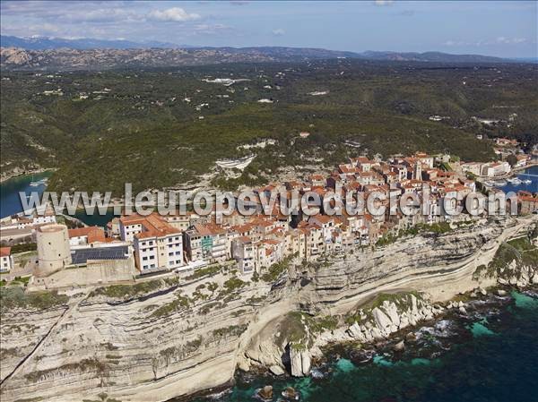 Photo aérienne de Bonifacio