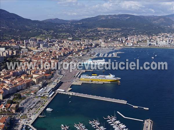 Photo aérienne de Ajaccio