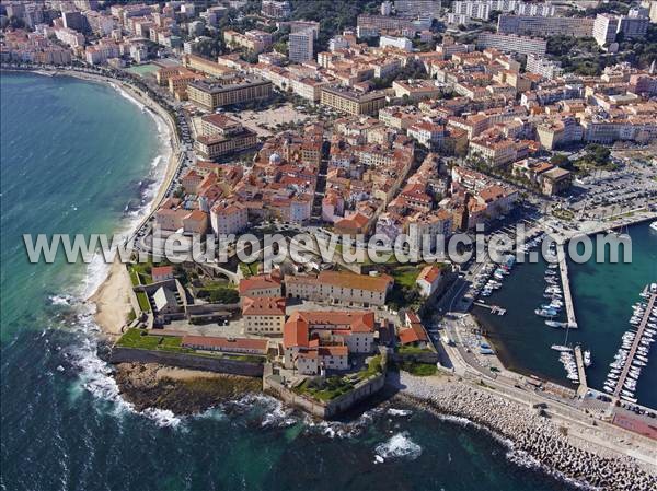 Photo aérienne de Ajaccio