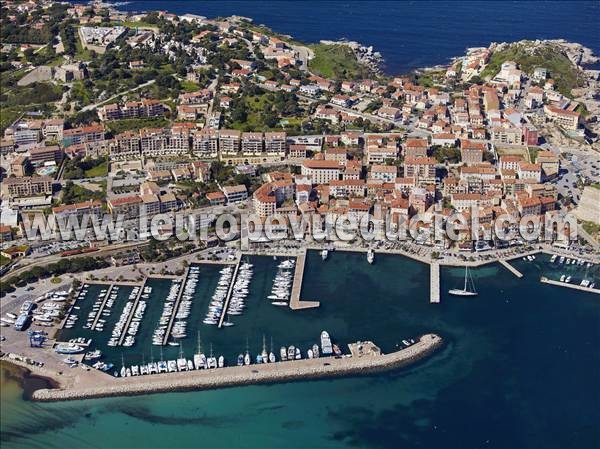 Photo aérienne de Calvi