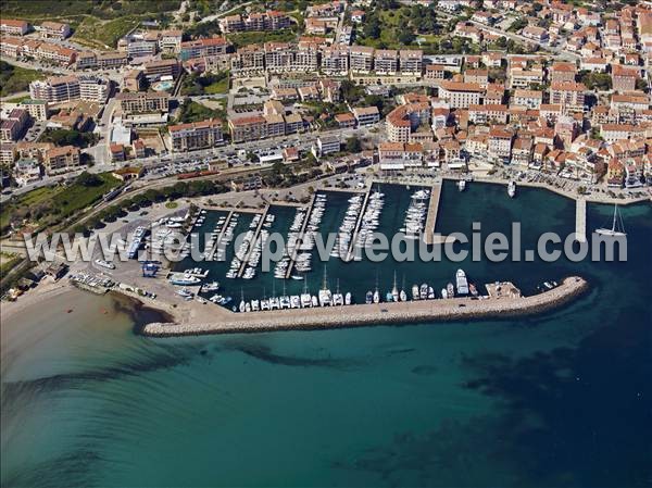 Photo aérienne de Calvi