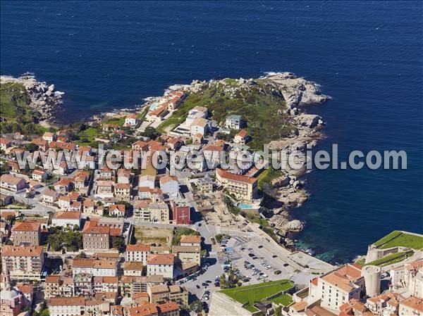 Photo aérienne de Calvi