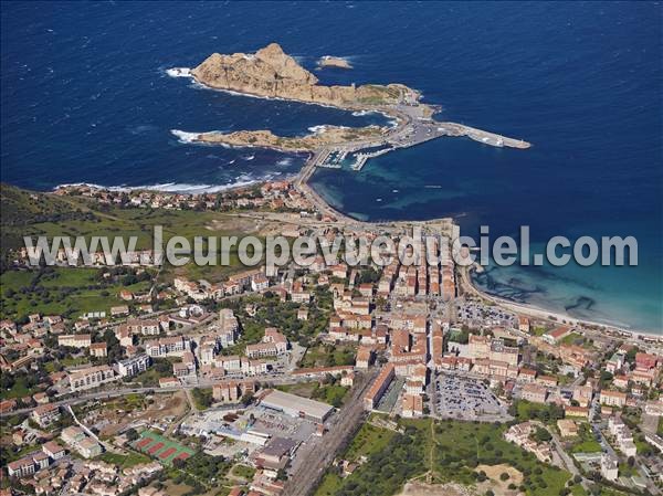 Photo aérienne de L'Île-Rousse