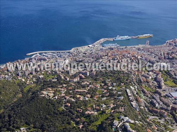 Photo aérienne de Bastia