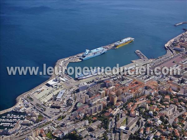 Photo aérienne de Bastia