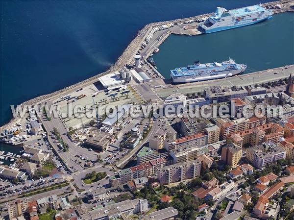 Photo aérienne de Bastia