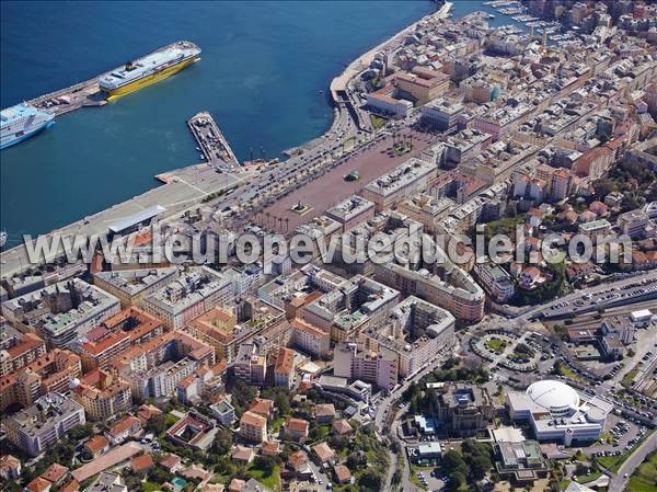 Photo aérienne de Bastia