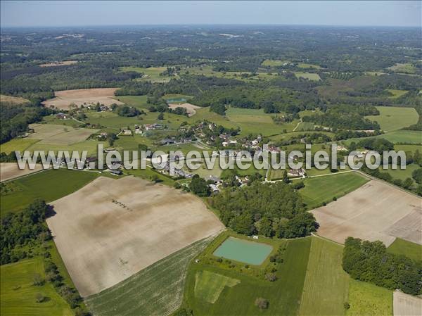 Photo aérienne de Milhac-d'Auberoche