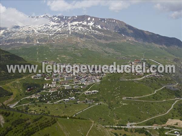 Photo aérienne de Huez