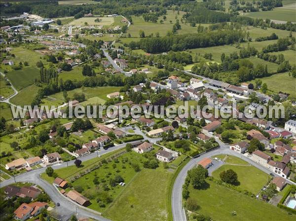 Photo aérienne de Tocane-Saint-Apre