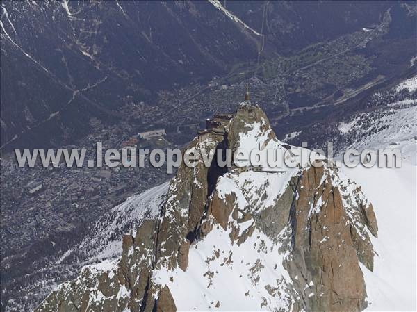 Photo aérienne de Chamonix-Mont-Blanc