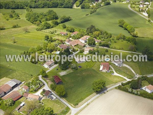 Photo aérienne de Bourdeilles Photo aérienne de Bourdeilles