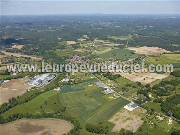 Photo aérienne de Champagnac-de-Belair