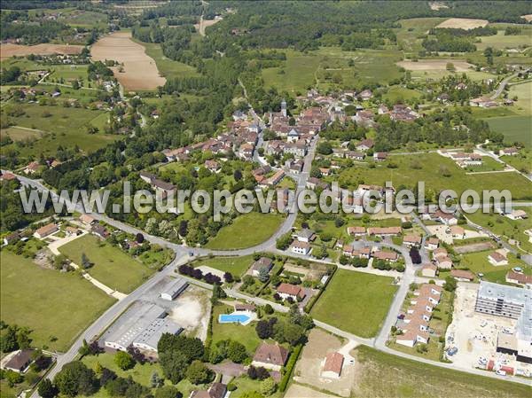 Photo aérienne de Champagnac-de-Belair