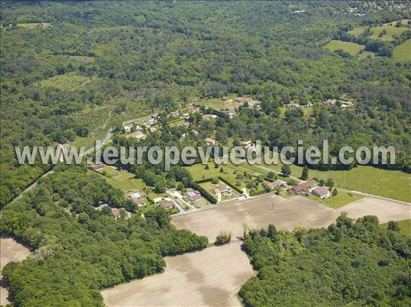 Photo aérienne de La Chapelle-Gonaguet