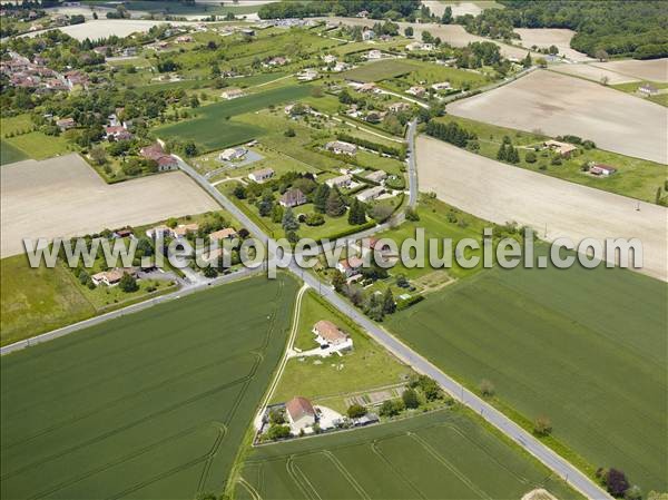 Photo aérienne de La Chapelle-Gonaguet