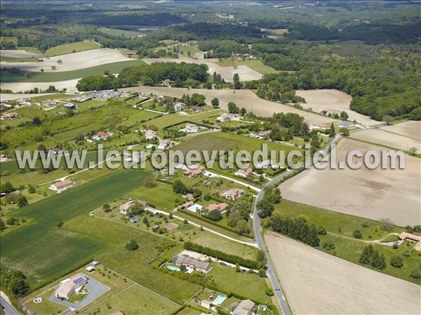 Photo aérienne de La Chapelle-Gonaguet