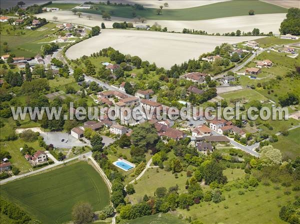 Photo aérienne de La Chapelle-Gonaguet