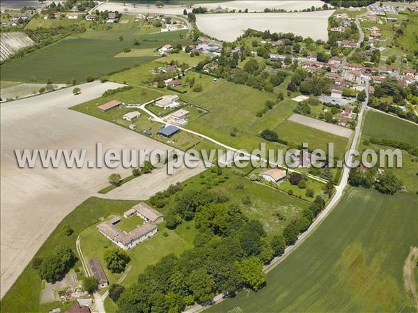 Photo aérienne de La Chapelle-Gonaguet