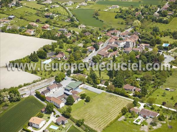 Photo aérienne de La Chapelle-Gonaguet