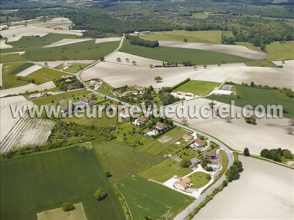 Photo aérienne de La Chapelle-Gonaguet