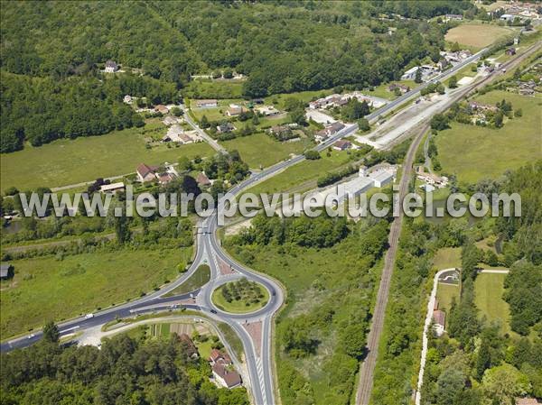 Photo aérienne de Saint-Laurent-sur-Manoire