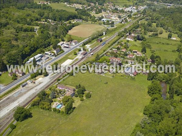 Photo aérienne de Saint-Laurent-sur-Manoire