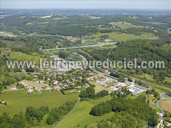 Photo aérienne de Saint-Laurent-sur-Manoire