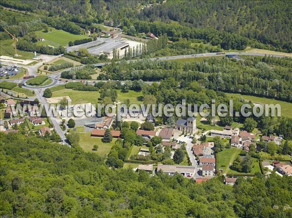 Photo aérienne de Saint-Laurent-sur-Manoire