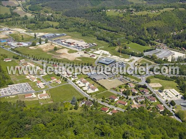 Photo aérienne de Saint-Laurent-sur-Manoire