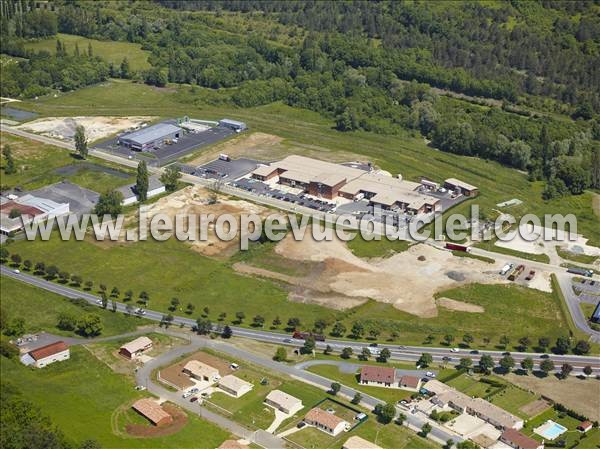 Photo aérienne de Saint-Laurent-sur-Manoire