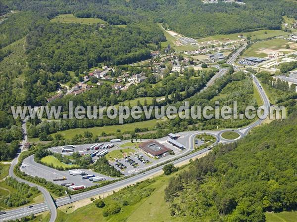 Photo aérienne de Saint-Laurent-sur-Manoire