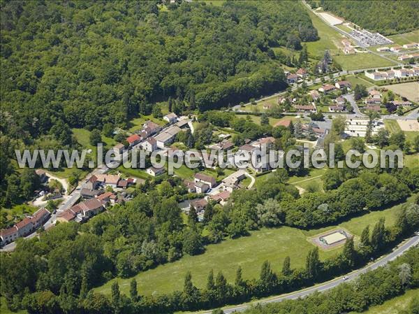 Photo aérienne de Saint-Laurent-sur-Manoire