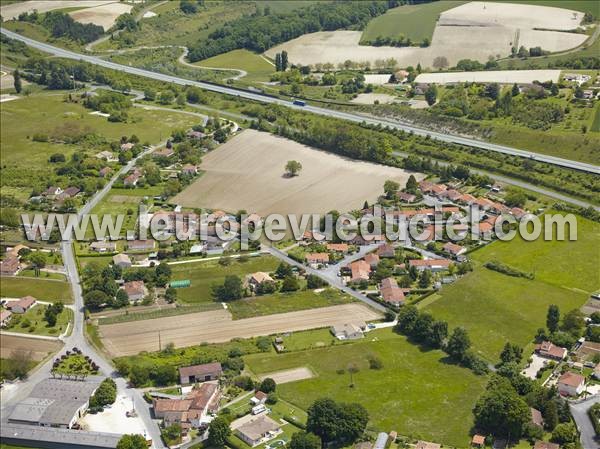 Photo aérienne de Saint-Lon-sur-l'Isle