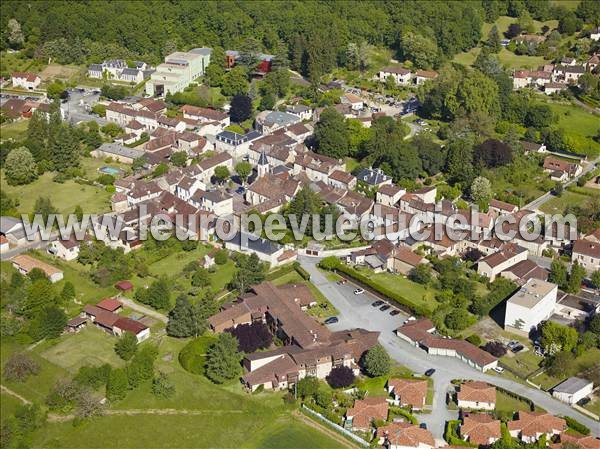Photo aérienne de Savignac-les-Églises