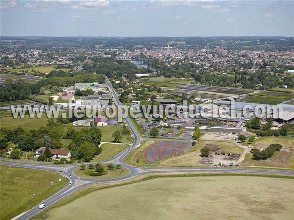 Photo aérienne de Bergerac