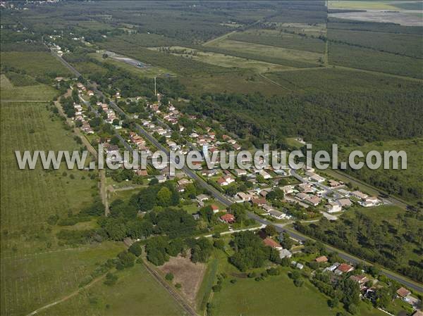 Photo aérienne de Carcans