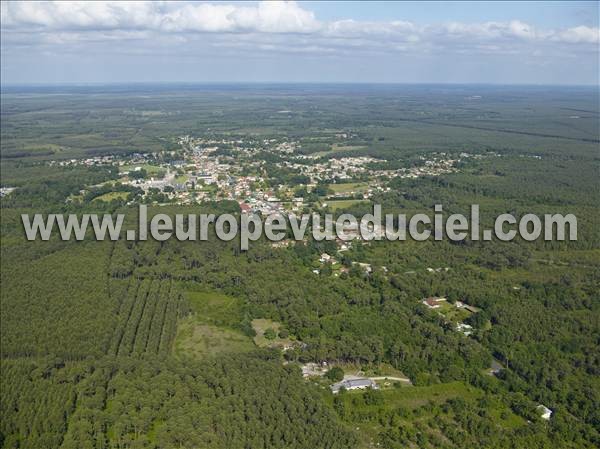 Photo aérienne de Carcans