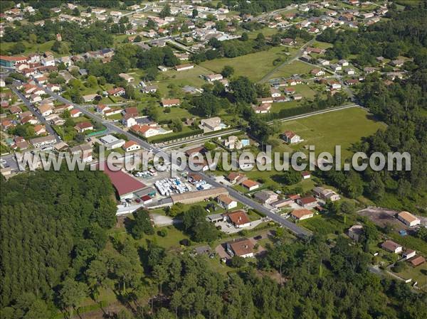 Photo aérienne de Carcans