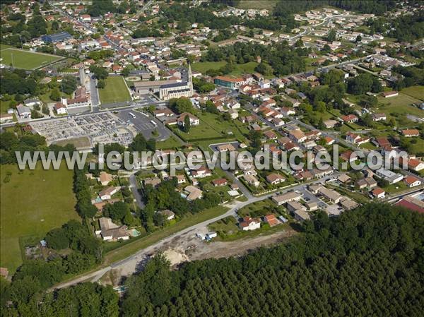 Photo aérienne de Carcans