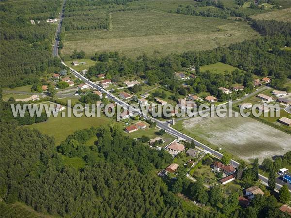 Photo aérienne de Carcans