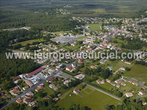 Photo aérienne de Carcans