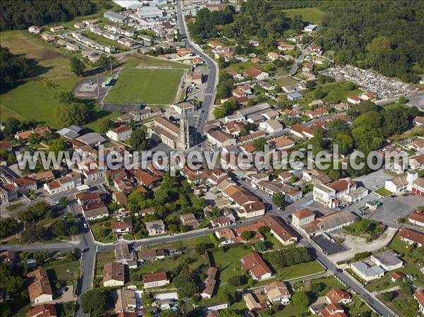 Photo aérienne de Vendays-Montalivet