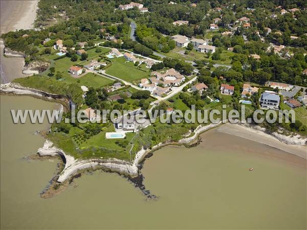 Photo aérienne de Meschers-sur-Gironde