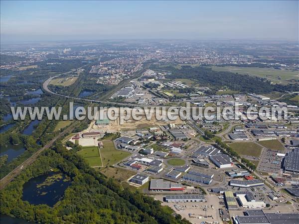 Photo aérienne de Moulins-ls-Metz